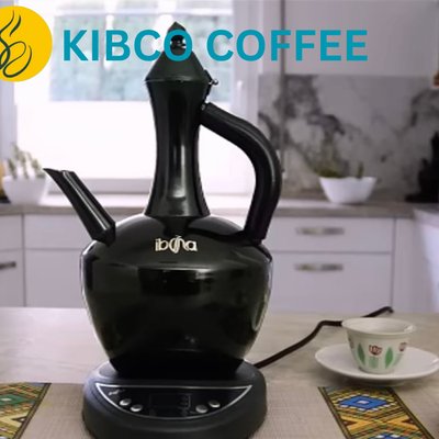 Ibuna Ethiopian Traditional Electric Coffee Maker (Jebena)