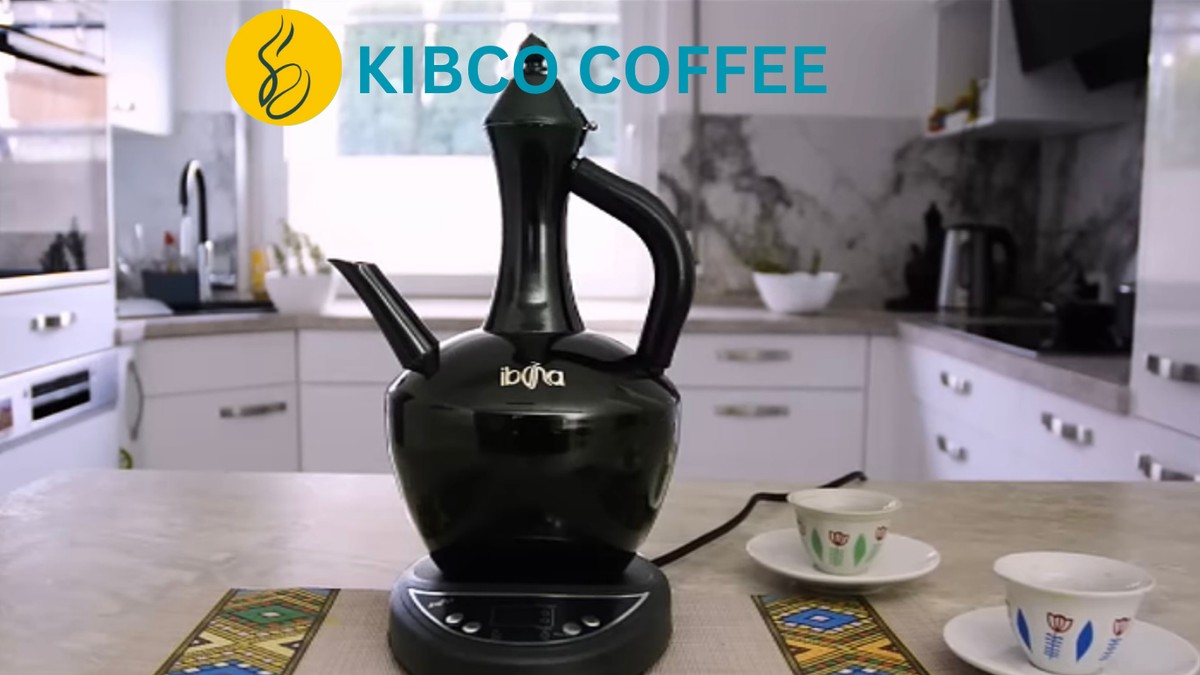 Ibuna Ethiopian Traditional Electric Coffee Maker (Jebena)