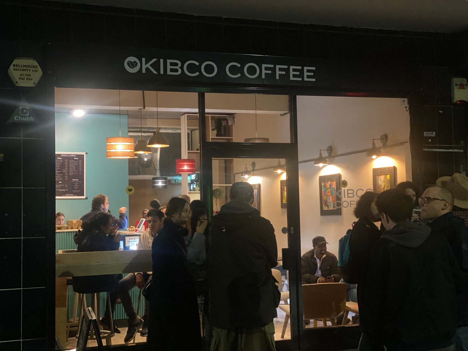 Inside KIBCO Coffee on Caledonian Road in London